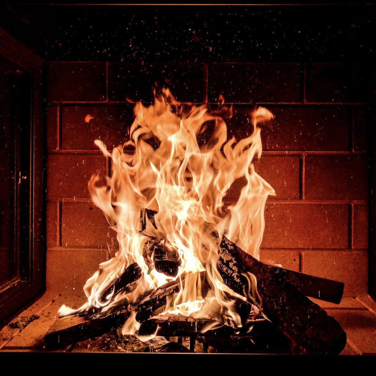 Feuer im Kamin